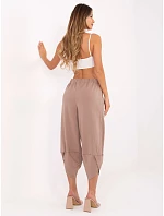 RV DR 9719 1.22 tmavo lila teplákové nohavice