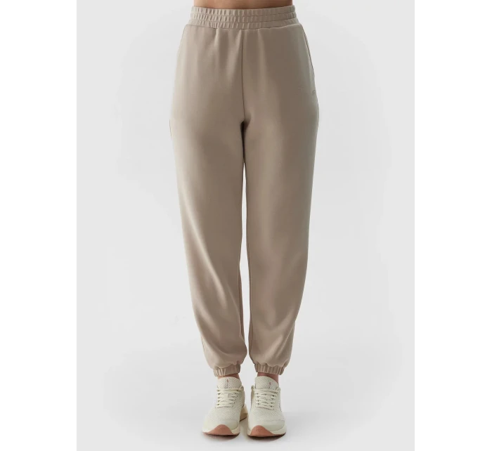 Dámske tepláky jogger s modalom 4F - béžové