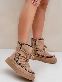 Snehové topánky model 203892 Krok vo veľkom štýle