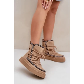 Snehové topánky model 203892 Krok vo veľkom štýle