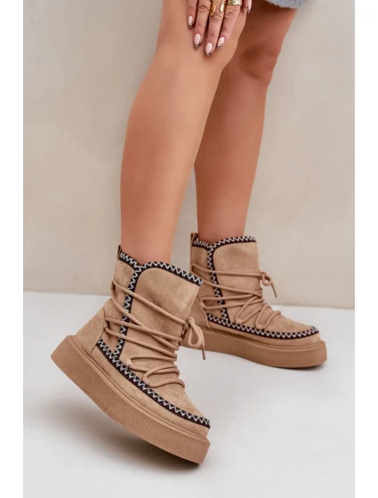 Snehové topánky model 203892 Krok vo veľkom štýle