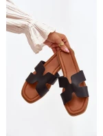 Dámské Ploché Sandály S Černé model 21704403 - Boto