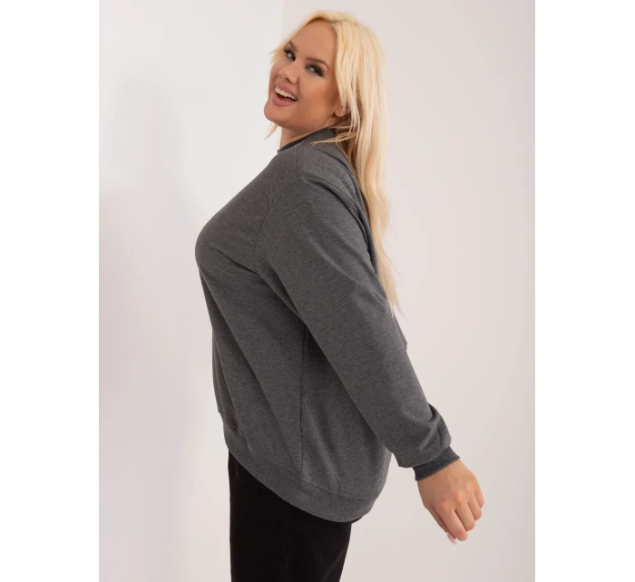 Mikina RV BL 6299.11 tmavo šedá Mikina RV BL 6299.11 tmavo šedá