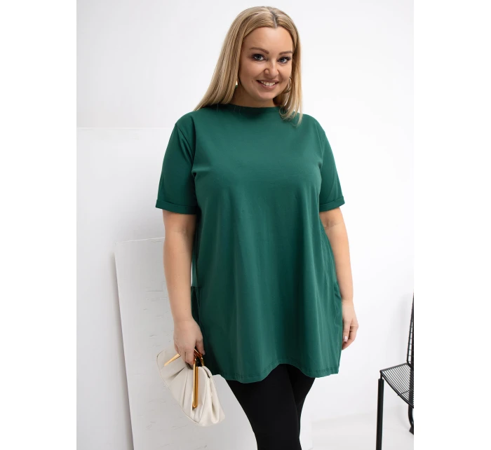 Blúzka RV BZ 7923 1.34P tmavozelená