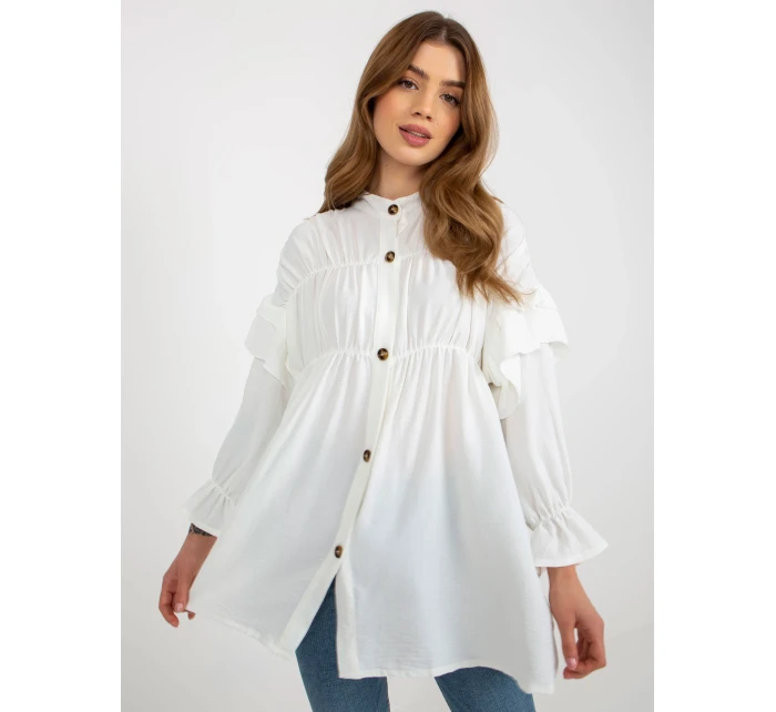 Dámská košile TW KS BI model 18048998 ecru - FPrice Dámská košile TW KS BI model 18048998 ecru - FPrice