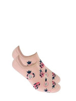 Dámske vzorované členkové ponožky Wola Perfect Woman W81.01P
