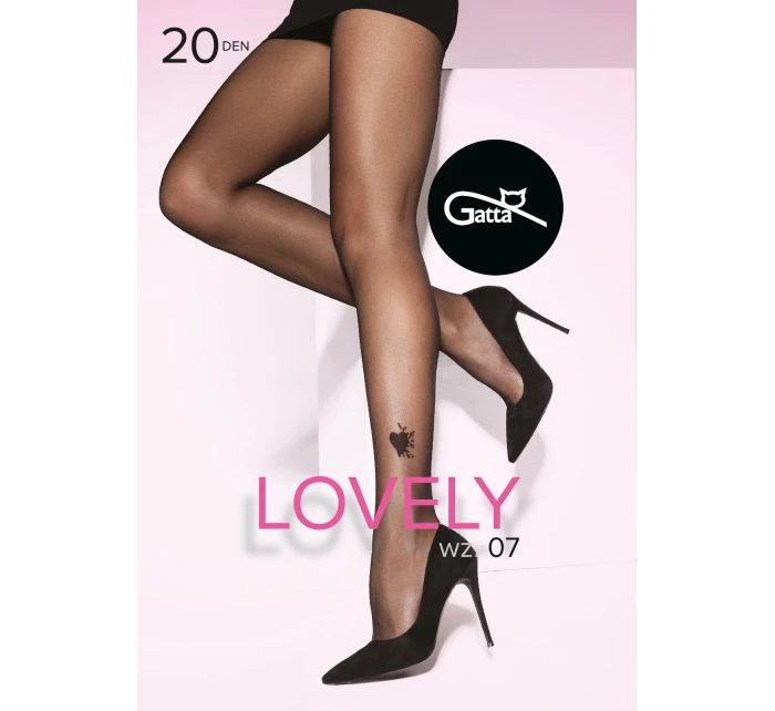 Pančuchy Gatta Lovely wz.07 20 den 2-4