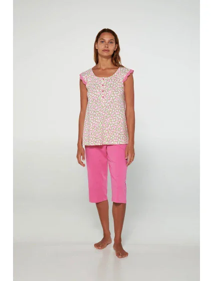 Vamp - Pyžamo s gombíkovou légou 20251 - Vamp