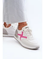 Dámské tenisky na platformě  Bílé model 21656790 - Inblu