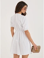 Sukienka MI SK model 22109738 biały - FPrice Sukienka MI SK model 22109738 biały - FPrice