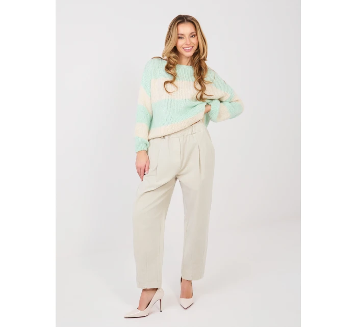 Nohavice MI SP 2690.00 svetlo béžové