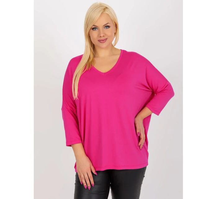 Blúzka RV BZ 5745.18 tmavo ružová