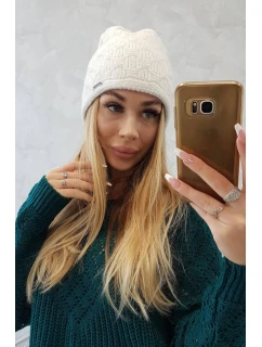 Cap bílá model 18750045 - K-Fashion