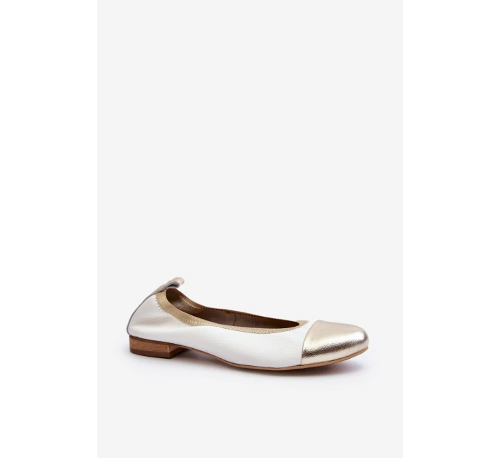 Kožené baleríny model 21646179 - Zazoo