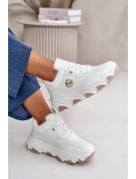 Dámské Sportovní Boty Na Zateplené Na Platformě Bílé model 21668441 - Boto Dámské Sportovní Boty Na Zateplené Na Platformě Bílé model 21668441 - Boto