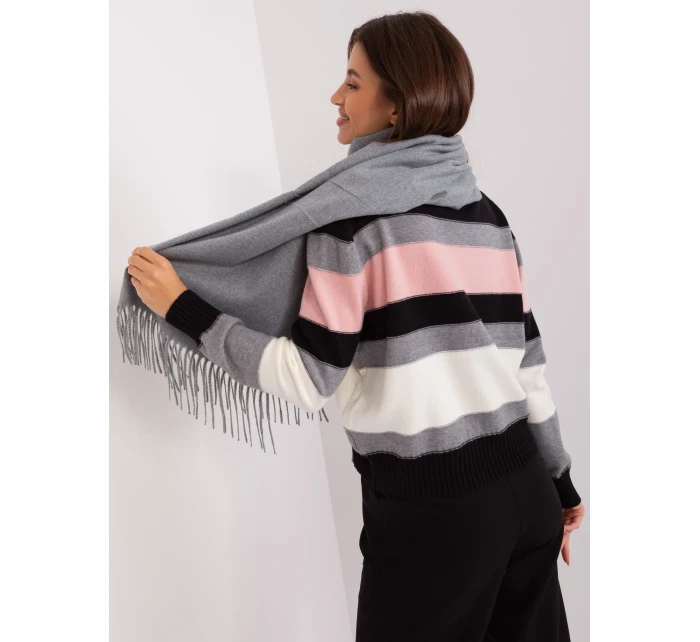 Šatka AT SZ 23185.73P tmavo sivá