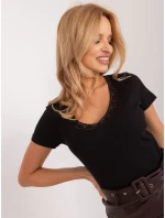 Blúzka D16113Z02448B čierna