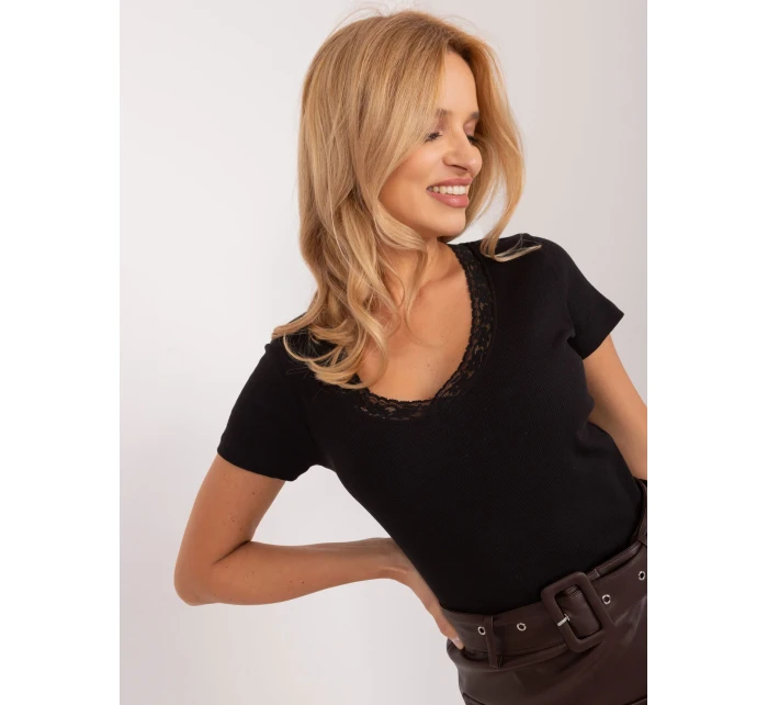 Blúzka D16113Z02448B čierna