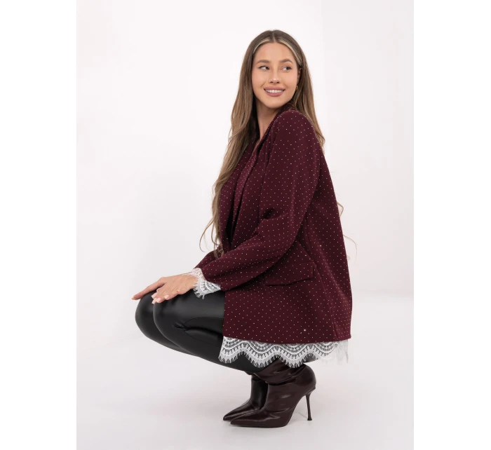 IT MA blazer FL9916 2.12P bordová IT MA blazer FL9916 2.12P bordová