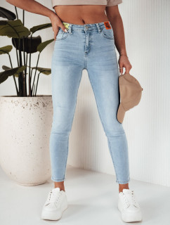 Dámske džínsové nohavice NIRE svetlomodré Dstreet UY1862