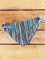 Spodný diel plaviek B8807 blue-mix - Selmark L