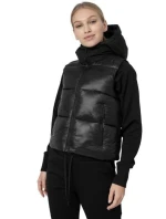 Dámska vesta H4Z22 KUDP004 20S Black - 4F