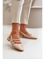 Balerinky model 21133326 béžové Step in style - SWEET SHOES