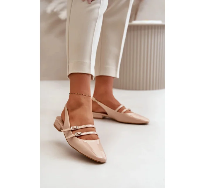 Balerinky model 21133326 béžové Step in style - SWEET SHOES