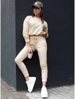 Dámské krémové tepláky RELAX Dstreet model 21978582 - FashionStreet