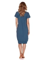 Dámske tehotenské tričko 4348 modré - Doctornap