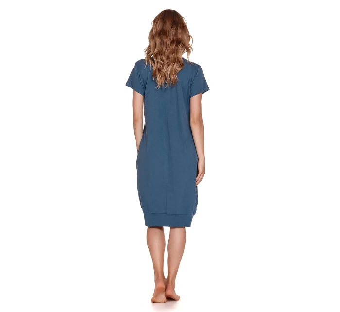 Dámske tehotenské tričko 4348 modré - Doctornap