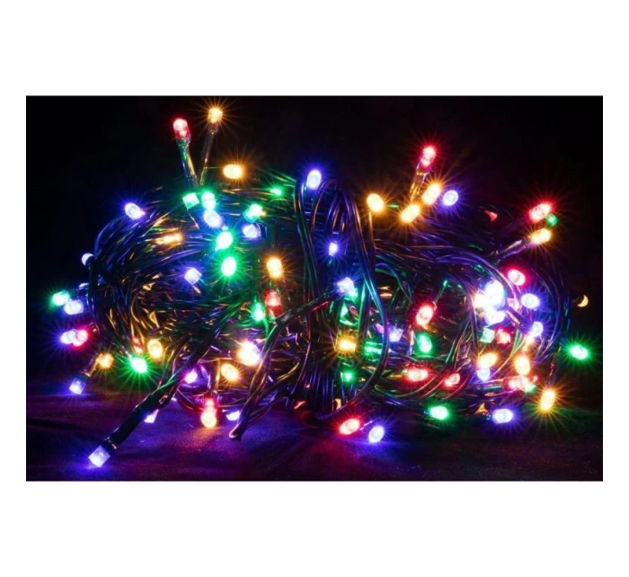 VIANOČNÝ STROMČEK SVETLA REŤAZ 120 VIEDOL VIACFAREBNÉ