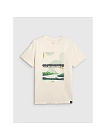 Pánske tričko s potlačou 4F 4FRAW25TTSHM3378-11S pánske