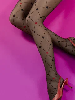 Fiore Poker 15 DEN G6080 farba:čierna