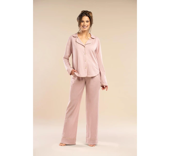 Belle Reverie MK 42 Blush Hour pyžamo dĺžka/r S-L