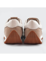 Béžové dámske športové topánky (DKB6052)