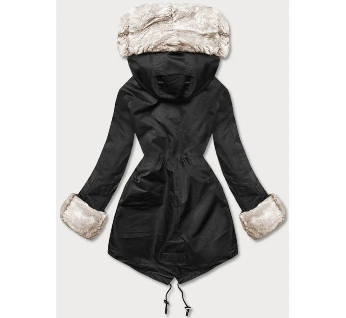 PARKA Z  CZARNA model 21244499 - J.STYLE