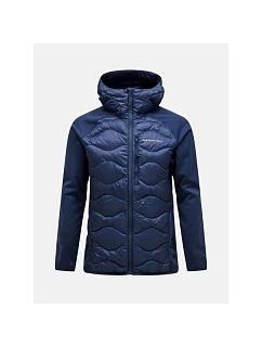 M model 22152037 Down Hybrid Hood bunda tmavě modrá - Peak Performance