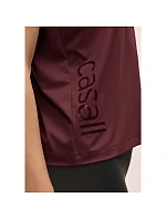 Dámske tričko CASALL Graphic Tank, farba bordová