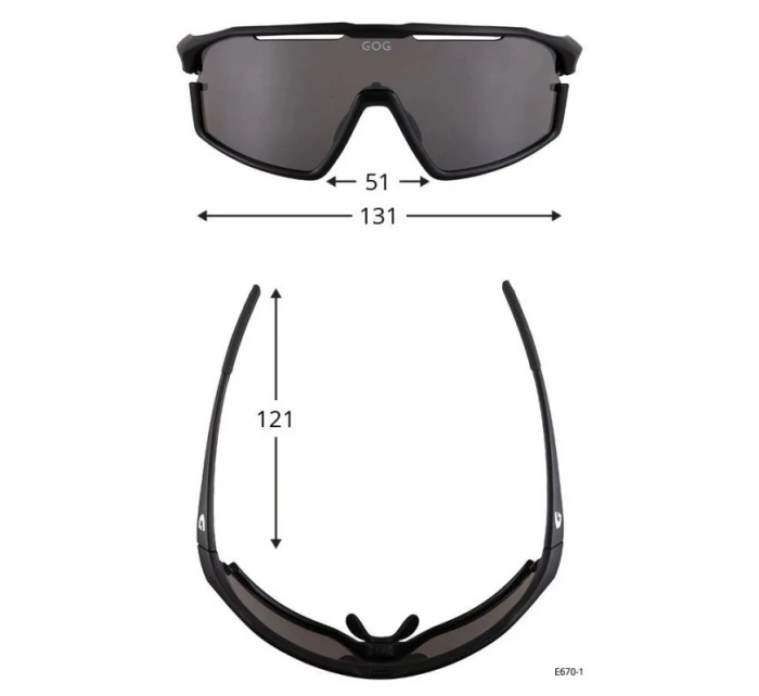 Okuliare Gog E670-1 HDX Orion Okuliare Gog E670-1 HDX Orion