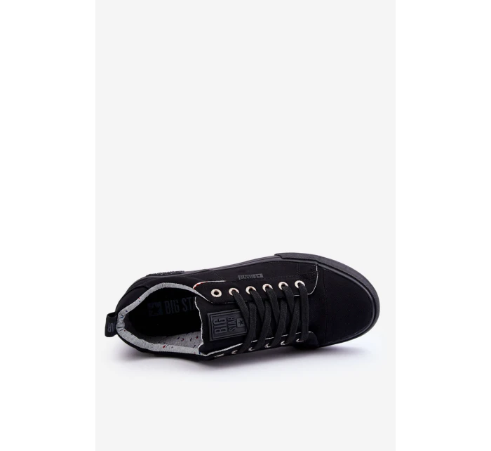 Pánské nízké tenisky Big Star Černá model 21610301 - Big Star Shoes