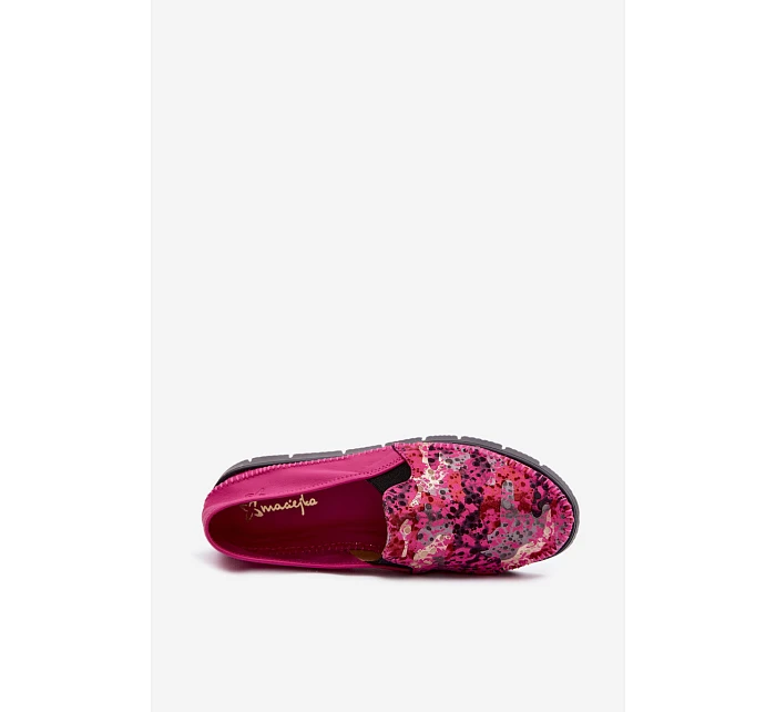 Dámské nazouvací kožené polobotky model 22100727 - Maciejka