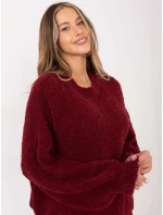 Sweter CH SW model 21782335 bordowy - FPrice