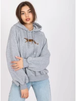 Mikina EM BL model 17195496 šedá - FPrice Mikina EM BL model 17195496 šedá - FPrice