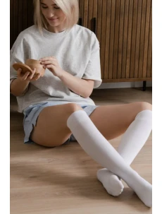 Bavlnené podkolienky 072