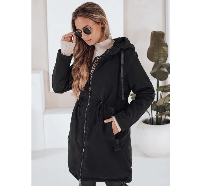 Dámská přechodová bunda parka černá Dstreet model 21966274 - FashionStreet