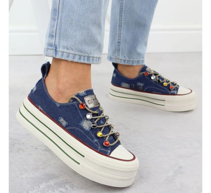 Džínsové tenisky Goe W RR2N4103 INT2100