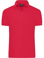 Daiber JN 1302 Pánske polo tričko zo žerzeja so štíhlym strihom 02.1302 svetločervené Daiber JN 1302 Pánske polo tričko zo žerzeja so štíhlym strihom 02.1302 svetločervené