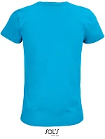 SOL'S Pioneer Women Dámske tričko z bio bavlny 25.3579 aqua