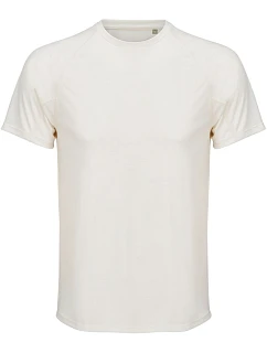 SOL'S Vortex Pánske športové tričko s raglánovými rukávmi 25.4787 off white